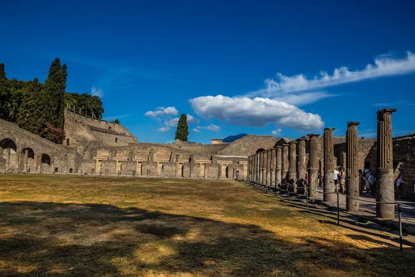 Ruinerna Pompeji Pompeji Provinsen Neapel Kampanien Italien Europa — Stockfoto