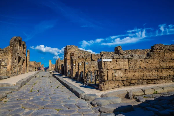 Ruins Pompeii Pompei Province Naples Campania Italy Europe — Stock Photo, Image