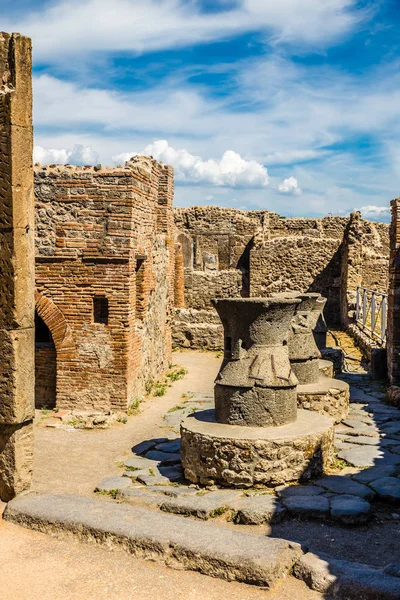 Pompeji Bageri Pompeji Provinsen Neapel Kampanien Italien Europa — Stockfoto