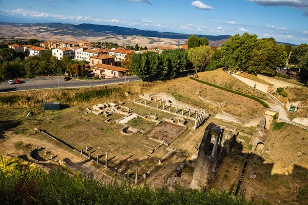 Roman Theatre Volterra Tuscany Italy Europe — Stock Photo, Image