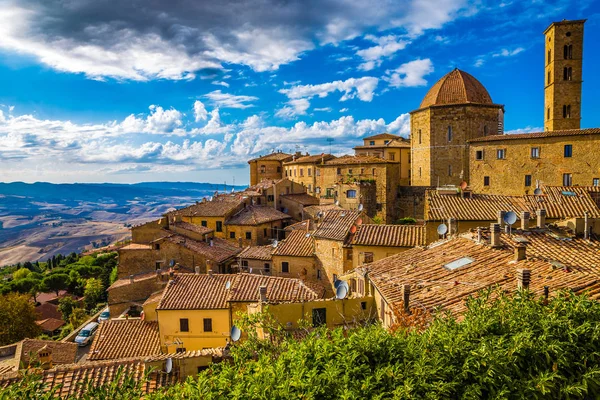 Cityscape Volterra Tuscany Italia Eropa — Stok Foto