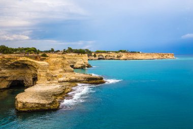 Torre Dell Orso ve Sant Andrea - Lecce, Puglia, İtalya