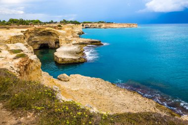 Torre Dell Orso ve Sant Andrea - Lecce, Puglia, İtalya