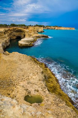 Torre Dell Orso ve Sant Andrea - Lecce, Puglia, İtalya