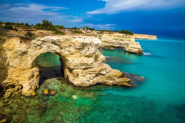 Torre Dell Orso ve Sant Andrea - Lecce, Puglia, İtalya