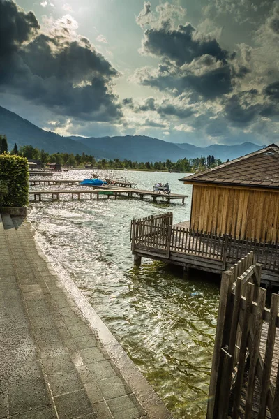 Lago Wolfgang (Wolfgangsee) - Salzkammergut, Austria —  Fotos de Stock