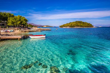 Ksamil - Butrint Ulusal Parkı, Sarande, Arnavutluk