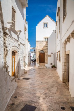 Dar Street of Locorotondo-bari, Italya