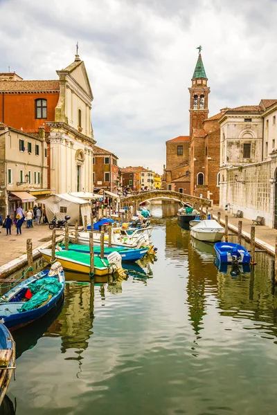 Città di Chioggia - Venezia, Italia, Europa — Foto Stock