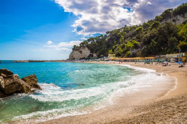 Urbani Beach - Sirolo, Ancona, İtalya, Avrupa