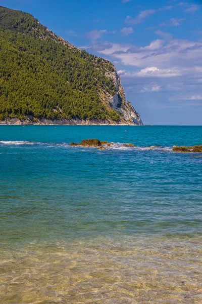 Urbani Beach-Sirolo, Ancona, Italien, Europa — Stockfoto