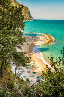 Urbani Beach - Sirolo, Ancona, İtalya, Avrupa