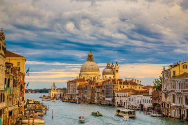 Venedik Şehir Manzarası- Venedik, Venedik, İtalya, Avrupa