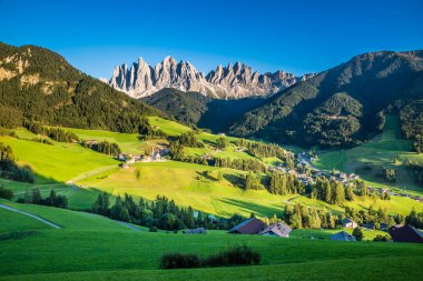Val Di Funes Ve Dolomites - Val Di Funes, İtalya