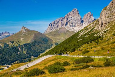 Sella Grubu - Val Gardena, Dolomitler, İtalya