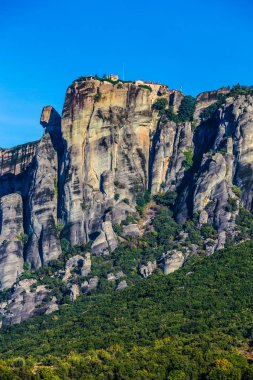 Meteora 'daki Manastır - Teselya, Yunanistan