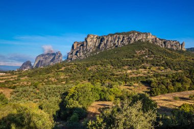 Meteora Peyzajı - Teselya, Yunanistan
