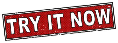 beyaz üzerine kırmızı kare grunge web afiş damga