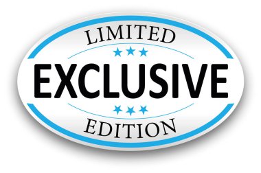 Beyaz arka plan üzerinde oval Modern Vintage simgesi