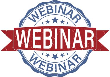 beyaz zemin üzerinde bir yuvarlak web damgası