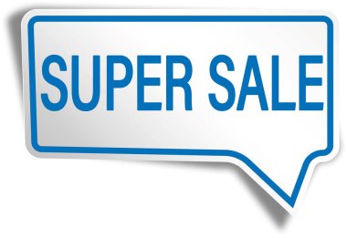 beyaz zemin üzerine gölge ile kare konuşma balonu