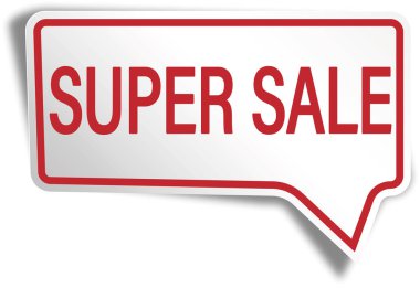 beyaz zemin üzerine gölge ile kare konuşma balonu