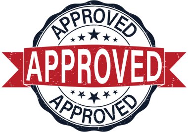 beyaz zemin üzerinde bir yuvarlak web damgası