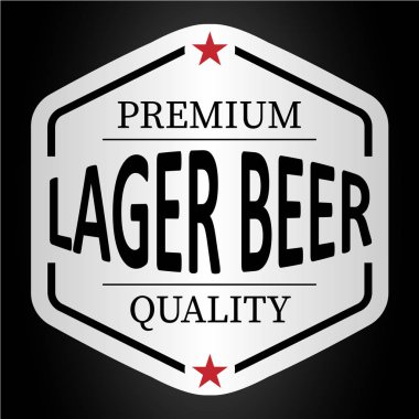 Premium kalite zanaat bira logo rozet etiket siyah