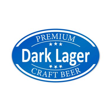 sigorta primi koyu lager bira etikel web rozet simge