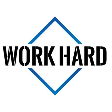 Üçgen veya piramit çalışma sert çizgi sanat vektör simgesi