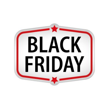 siyah cuma kağıt renkli afiş Tasarım şekli Vektör etiket etiketi