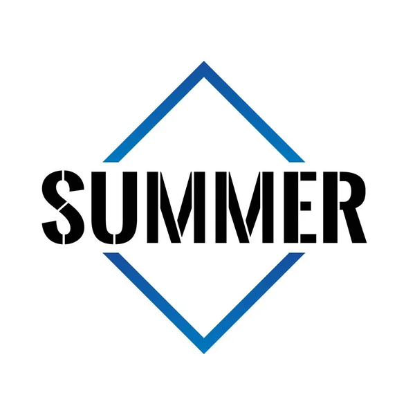 Sommerdreieck oder Pyramidenlinie Kunstsymbol — Stockfoto