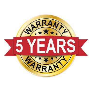 3d altın rozet kırmızı kurdele ile 5 yıl garanti