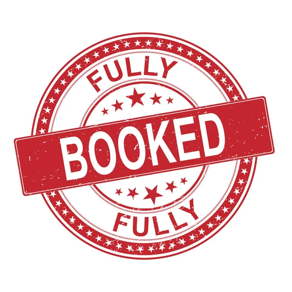 Circle retro damga tamamen beyaz arka plan üzerinde izole rezervasyonu