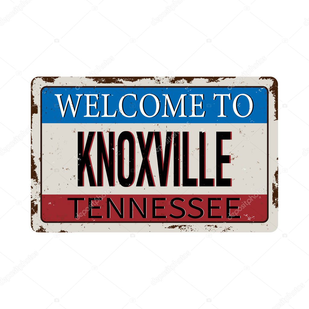 Tourism plate Isolated on white for print or web.