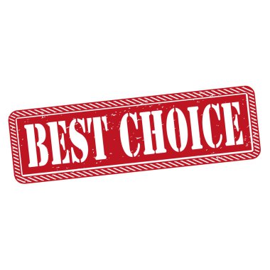 en iyi seçim. grunge vintage en iyi seçim kare damga. en iyi seçim damgası.