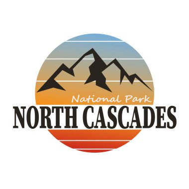 Kuzey Şelalesi Ulusal Parkı, ABD Açık Hava Macera İllüstrasyonu.