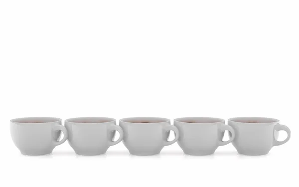 Coffee cup isolated on white background — Stock Photo, Image