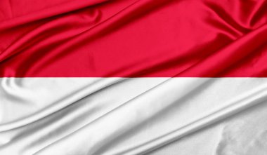 Endonezya bayrak doku arka plan