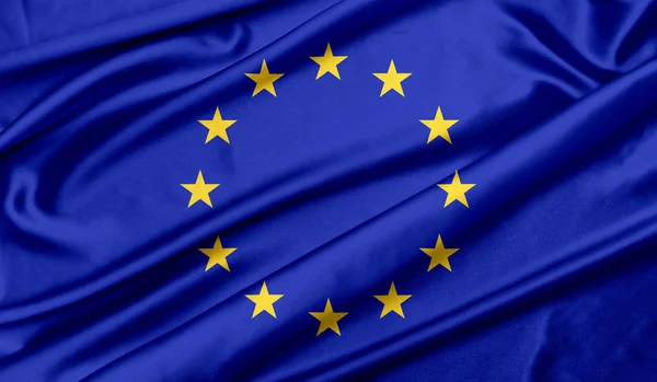 European Union flag texture background