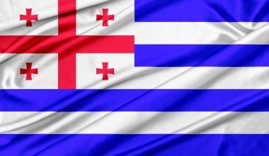 Bayrak Ajaria doku arka plan