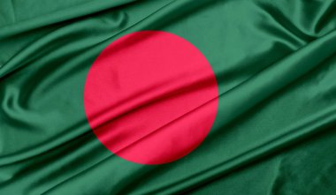 Bangladeah doku arka plan bayrağı