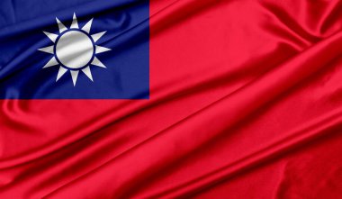 Tayvan doku arka planı bayrağı