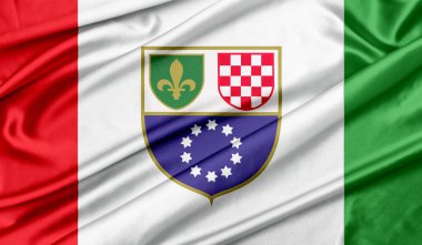 Bosna ve Hersek Federasyonu Posavina Kantonu Bayrağı