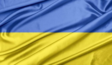 Ukrayna doku arka plan Bayrağı