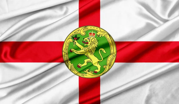 Flag of Alderney texture background — Stock Photo, Image