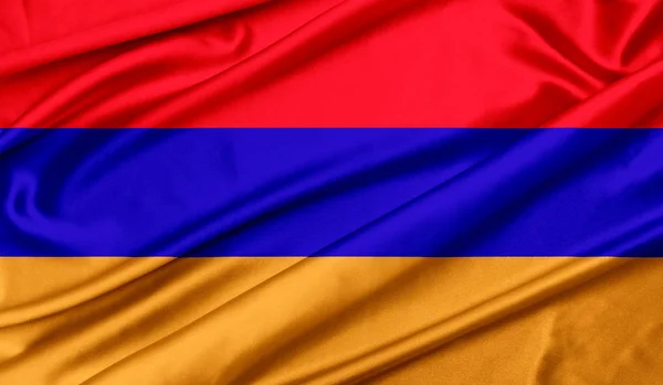 Drapeau de l'Arménie texture fond — Photo
