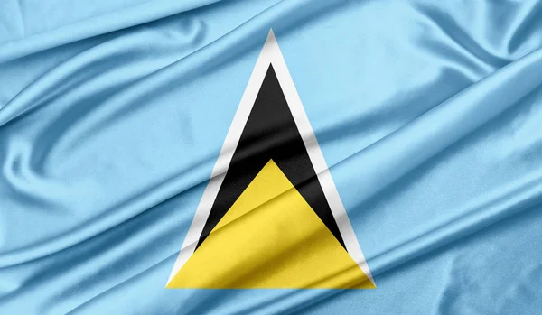 Saint Lucia doku arka plan bayrağı