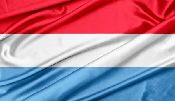 Σημαία του Λουξεμβούργου φόντο υφής — Φωτογραφία Αρχείου