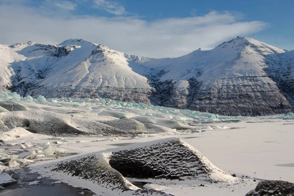 Vatnajokull Grootste Meest Omvangrijke Ijskap Ijsland Één Van Grootste Het — Stockfoto